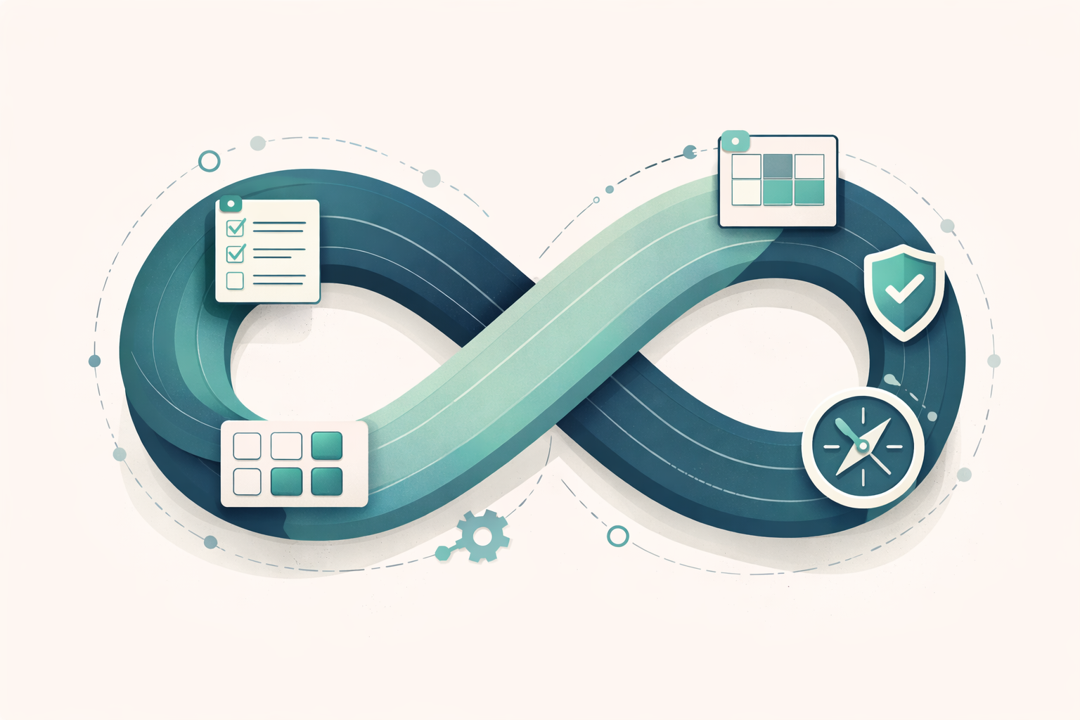 The Sprint Loop — infinity loop illustration